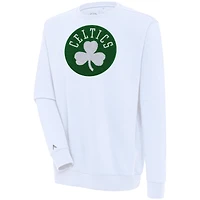 Antigua Boston Celtics Victory Crewneck Pullover Sweatshirt