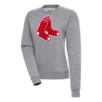 Antigua Boston Red Sox Victory Chenille Pullover Sweatshirt