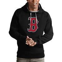 Antigua Boston Red Sox Victory Pullover Team Logo Hoodie