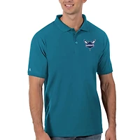 Antigua Charlotte Hornets Legacy Pique Polo