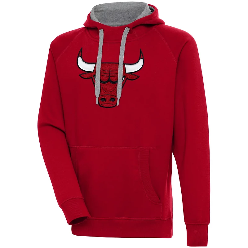 Antigua Chicago Bulls Victory Pullover Hoodie