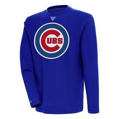 Antigua Chicago Cubs Flier Bunker Pullover Sweatshirt