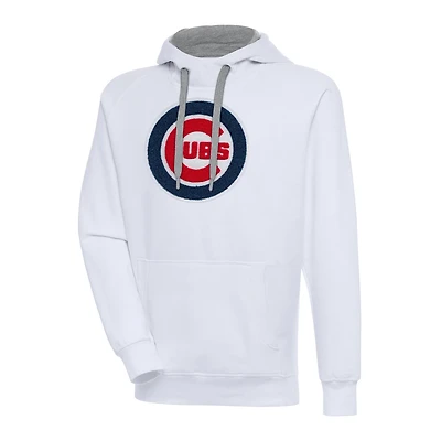 Antigua Chicago Cubs Victory Chenille Pullover Hoodie