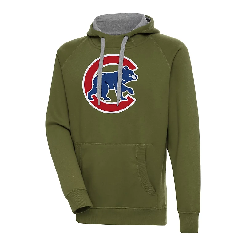 Antigua Chicago Cubs Victory Pullover Hoodie
