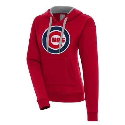 Antigua Chicago Cubs Victory Pullover Hoodie