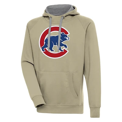 Antigua Chicago Cubs Victory Pullover Team Logo Hoodie