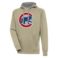 Antigua Chicago Cubs Victory Pullover Team Logo Hoodie