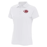 Antigua Cincinnati Reds Logo Legacy Pique Polo
