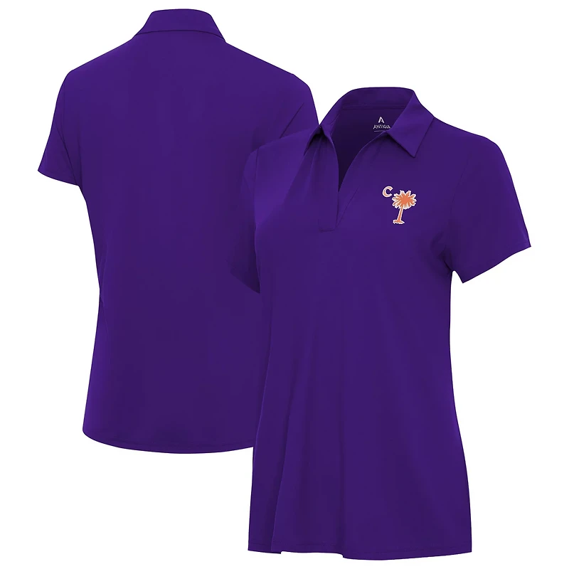 Antigua Clemson Tigers Palmetto Series Era Polo