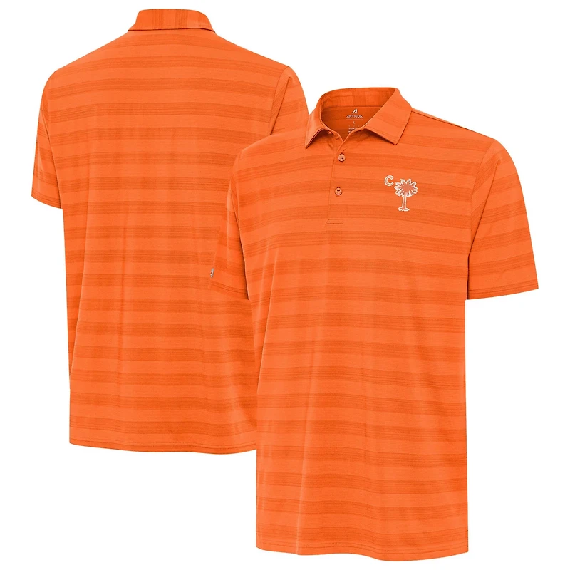 Antigua Clemson Tigers Palmetto Series Tunnel Polo
