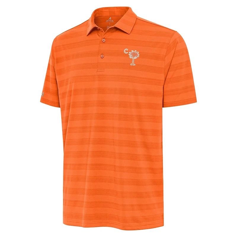 Antigua Clemson Tigers Palmetto Series Tunnel Polo