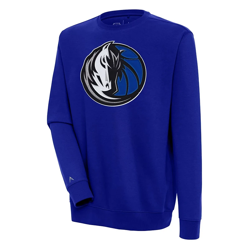 Antigua Dallas Mavericks Victory Pullover Sweatshirt