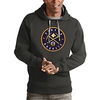 Antigua Denver Nuggets Team Logo Victory Pullover Hoodie