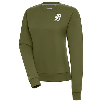 Antigua Detroit Tigers Victory Pullover Sweatshirt