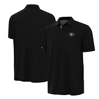 Antigua Gray Georgia Bulldogs Era Polo