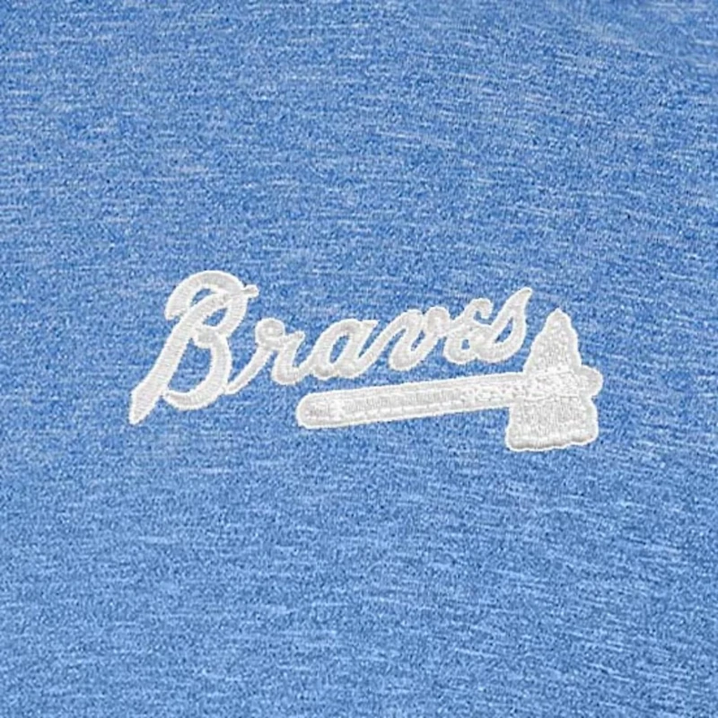 Antigua Heather Atlanta Braves Par 3 Polo