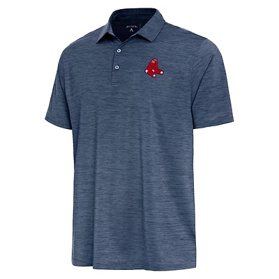 Antigua Heather Boston Red Sox Layout Polo