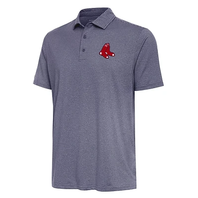 Antigua Heather Boston Red Sox Scheme Polo