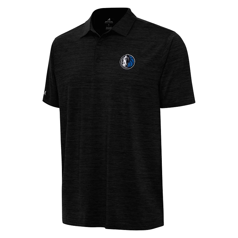 Antigua Heather Dallas Mavericks Layout Polo
