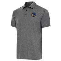 Antigua Heather Golden State Warriors Par Polo