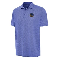 Antigua Heather Golden State Warriors Scheme Polo