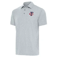 Antigua Heather Minnesota Twins Par Polo