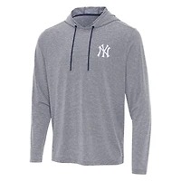 Antigua Heather New York Yankees Changeover Hoodie