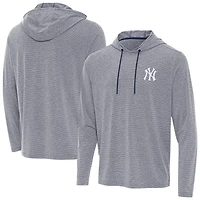 Antigua Heather New York Yankees Changeover Hoodie