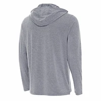 Antigua Heather New York Yankees Changeover Hoodie