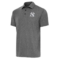 Antigua Heather New York Yankees Par Polo