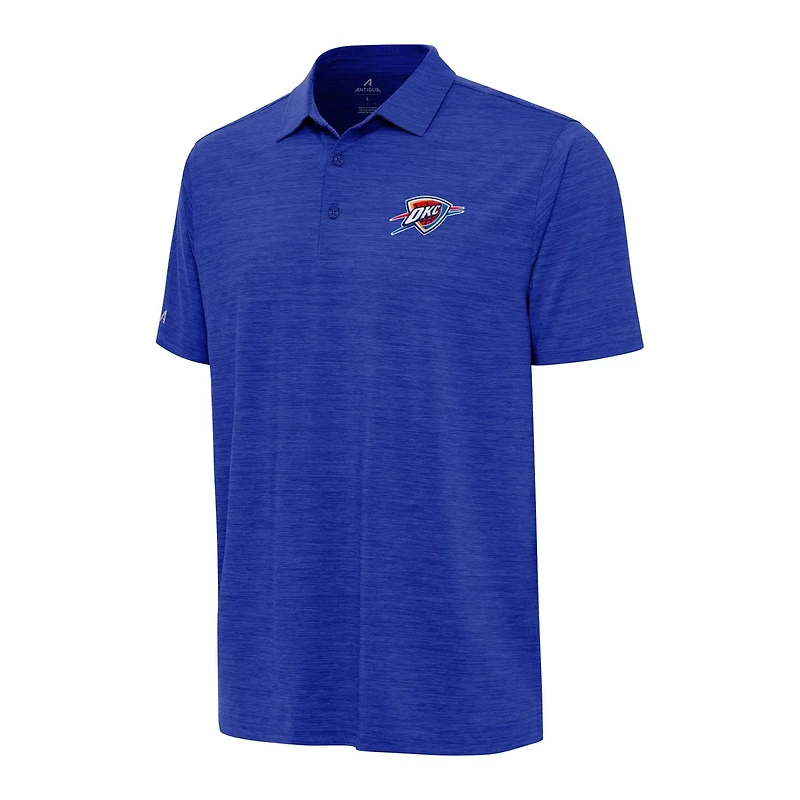 Antigua Heather Oklahoma City Thunder Layout Polo