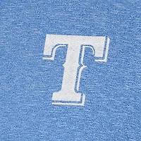 Antigua Heather Texas Rangers Par 3 Polo