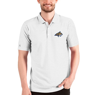 Antigua Heathered /Silver Montana State Bobcats Esteem Polo