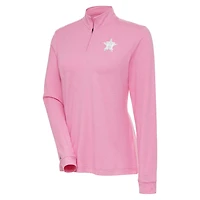 Antigua Houston Astros Mentor Quarter-Zip Pullover Top