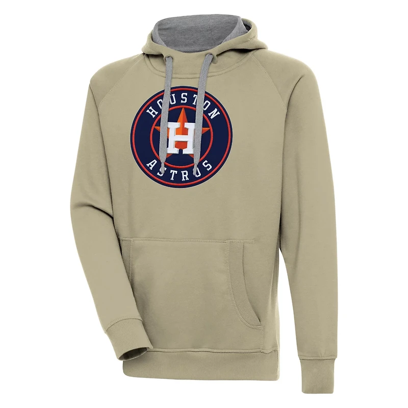 Antigua Houston Astros Victory Pullover Hoodie