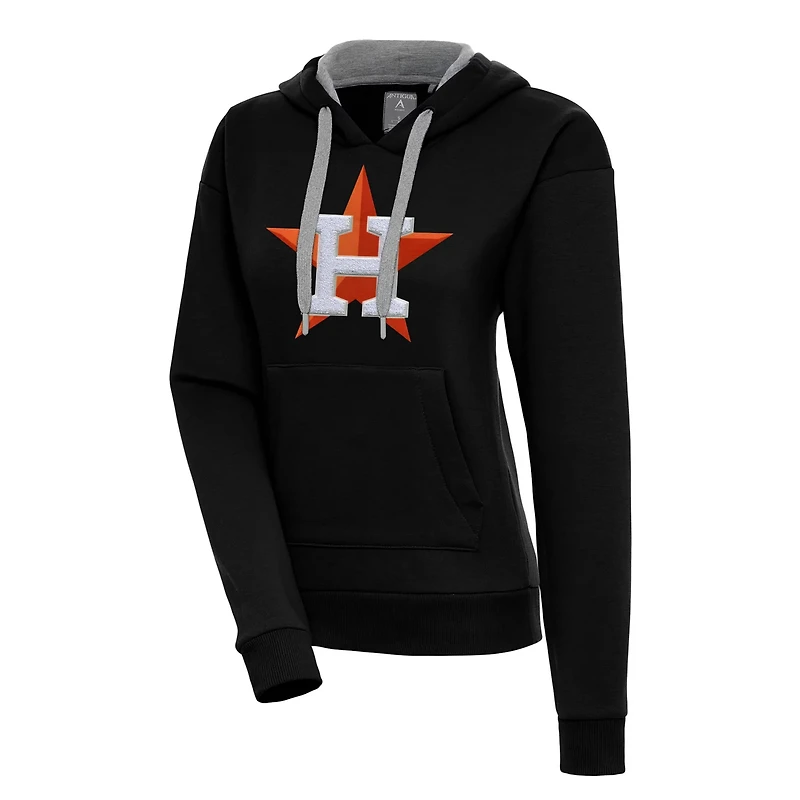 Antigua Houston Astros Victory Pullover Hoodie