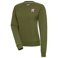 Antigua Houston Astros Victory Pullover Sweatshirt