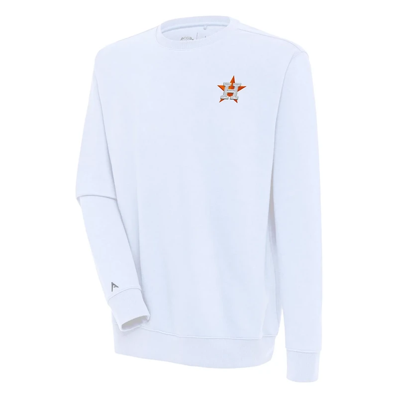 Antigua Houston Astros Victory Pullover Sweatshirt