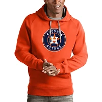 Antigua Houston Astros Victory Pullover Team Logo Hoodie