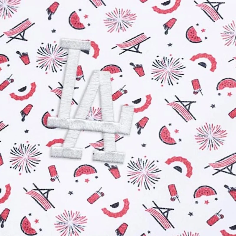 Antigua Los Angeles Dodgers Independence Day Polo