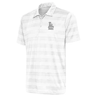 Antigua Los Angeles Dodgers Metallic Compass Polo