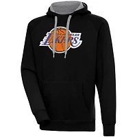 Antigua Los Angeles Lakers Victory Pullover Hoodie