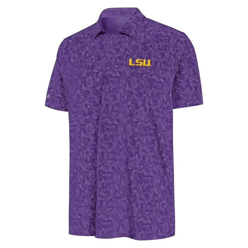 Antigua LSU Tigers Lush Polo
