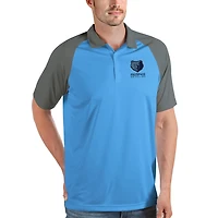 Antigua Memphis Grizzlies Nova Raglan Polo