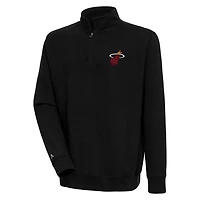 Antigua Miami Heat Victory Quarter-Zip Pullover Top