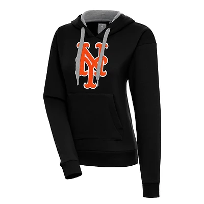 Antigua New York Mets Victory Pullover Hoodie