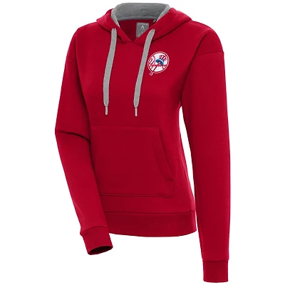 Antigua New York Yankees Cooperstown Victory Pullover Hoodie