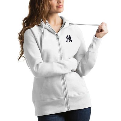 Antigua New York Yankees Victory Full-Zip Hoodie