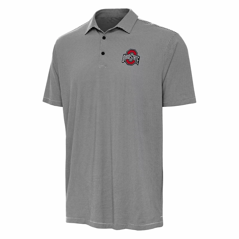 Antigua Ohio State Buckeyes Twine Polo