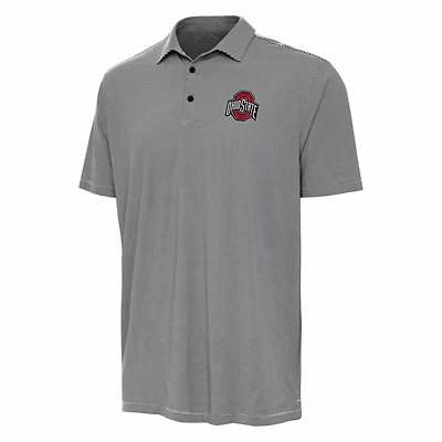 Antigua Ohio State Buckeyes Twine Polo